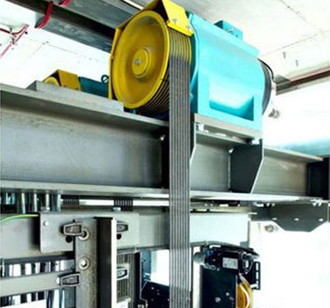 Elevator machine room